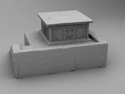 The palace of Maya 3D print model