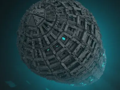 Sci-Fi Shapes Klareca The Sign of Clarity 3D model