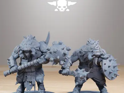 Corrupted Beasts 3D print model