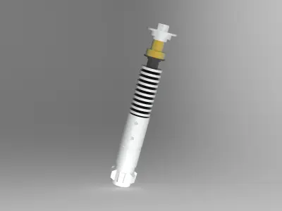 Luke Skywalker Lightsaber 3D print model