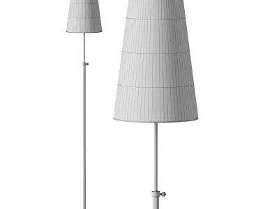 Harrison Metal Adjustable Floor Lamp 3D model
