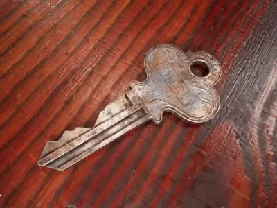 Locker Key Low-poly 3D model