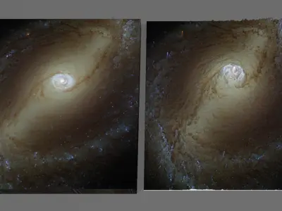 NGC 1433 deep sky object 3d software analysis 3D print model