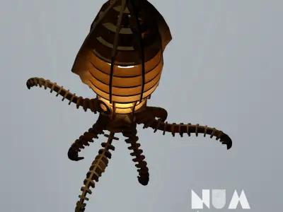 Cuttle light 3D model