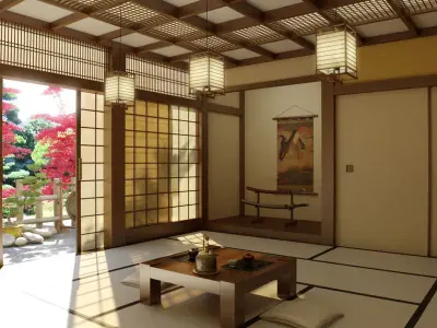 Photorealistic House Interior 3D model purchase