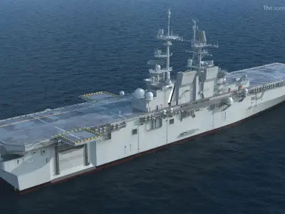  Amphibious Assault Ship LHA 7 