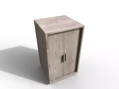 Modern Furniture 3D Model Low-poly 3D model