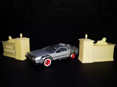 LYON ESTATES RETOUR VERS LE FUTUR  3D print model