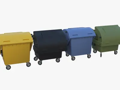 garbage container 3D model