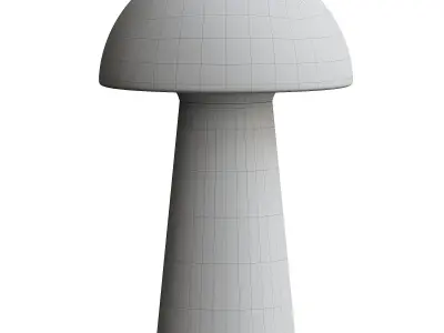  Lindby LED rechargeable table lamp Zyre 3D model