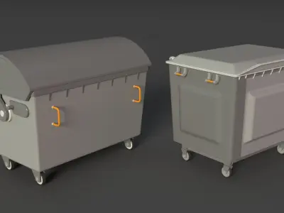 Street Collection 3 - 100 pieces 3D model