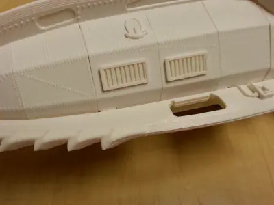 Nautilus submarine on table 3D print model