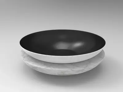 Doom Fire Basket Low-poly 3D model