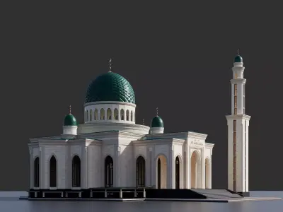 MOSQUE ID001 3D model