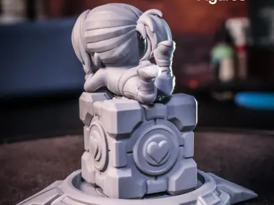 Chibi Chell - Portal 3D print model