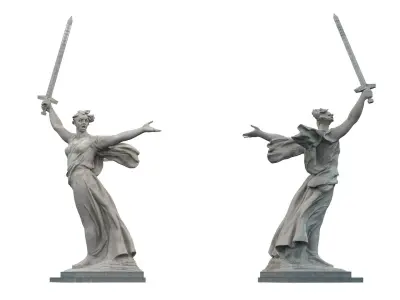  Statue Motherland Calls 