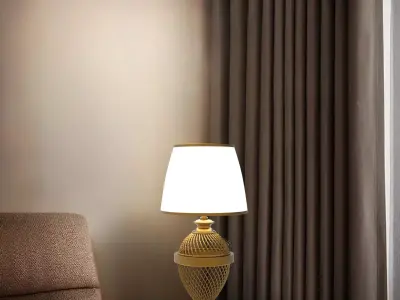 Table Lamp 3D print model 8
