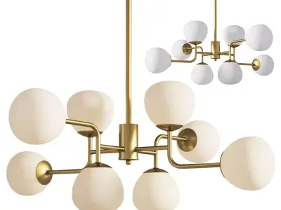 Chandelier Pendant Lamp Erich Maytoni 3D model purchase