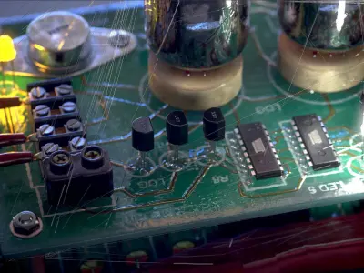 Electrical components vol8 Low-poly 3D model