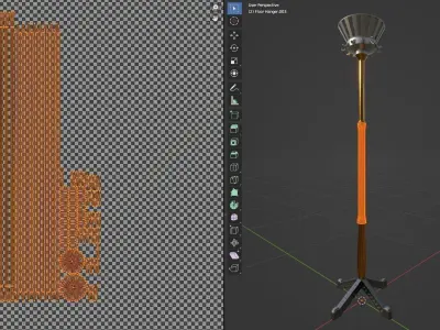Floor Hanger 3D model
