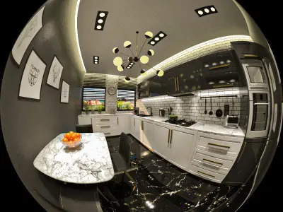 KITCHEN DESIGN  3D model