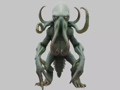Orc Warrior Low-poly 3D model purchase