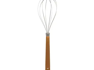 Whisk Kitchen v1 006 Low-poly 3D model