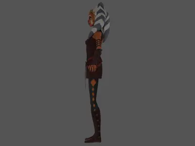 Clone Wars Ahsoka Tano 3D model