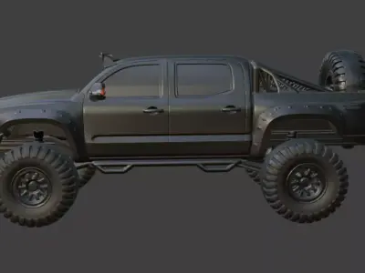 Monster Truck 3D Model 3D model