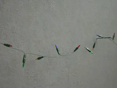  Realistic Rigged Christmas Lights 