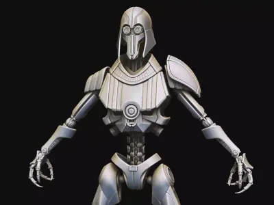 Eg5 Hunter Droid 3D model