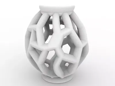 Voronoi Lantern 3D Print Model 3D print model