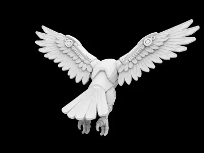 Mech Eagle Model 3D Print 3D print model