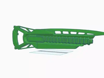 Breen 3191 rifle 3D print model