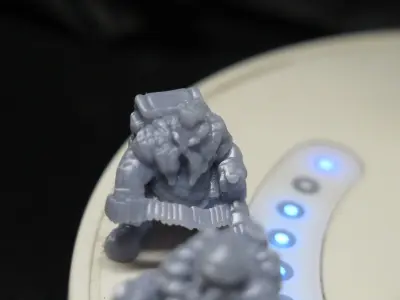 SPACE NANETTI GATLING GUN Squod 3D print model