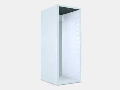 METOD Wall cabinet frame 14 Low-poly 3D model