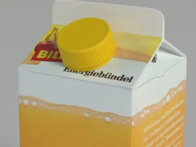 Beverage Cartons 3D model