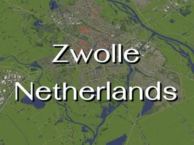 Netherlands - city and urban 3D Model Pack