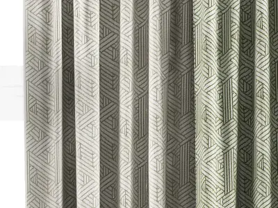 Curtain Set 17 3D model