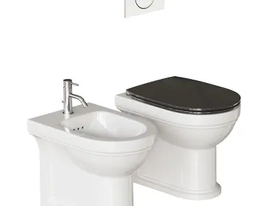 Ceramica Catalano Canova Royal WC Full Set 3D model
