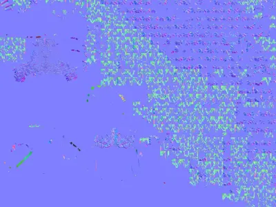 Merlion singapore lion statue 3D model