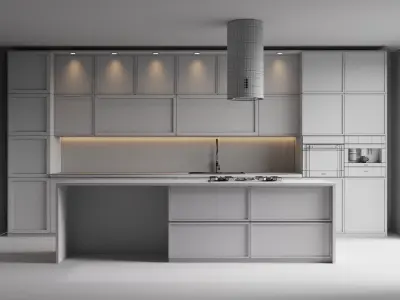 kitchen 036 3D model