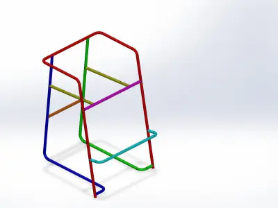 Metal Chair 3D model purchase