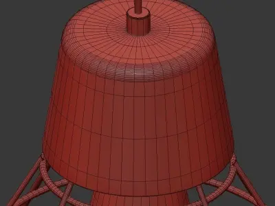 Liqui Contracts Work Lamp 3D model