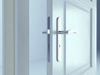 White Door 15 3D model