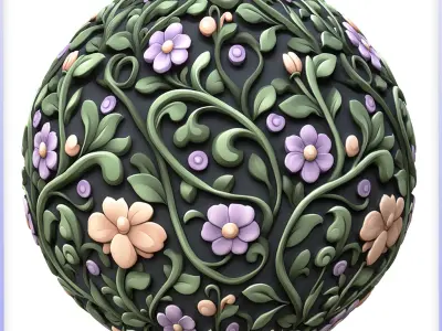 Stylized Ornaments Seamless Texture Texture