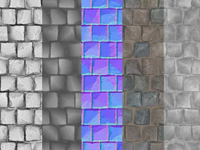 Cobblestone Material Texture purchase