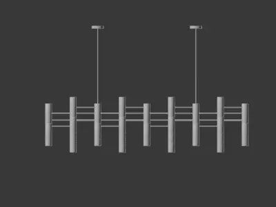 Pendant lamp Ike Suspension 22 3D model