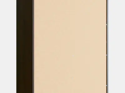 IDANAS Wardrobe Low-poly 3D model