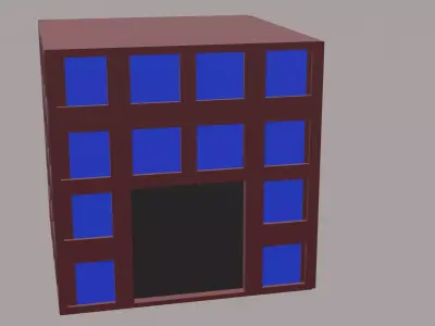 Building Low-poly 3D model 14